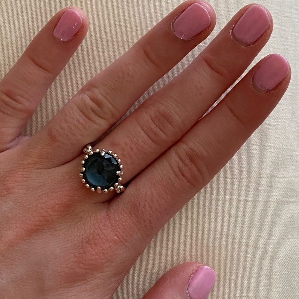 Authentic Pandora Midnight Star Ring - image 4